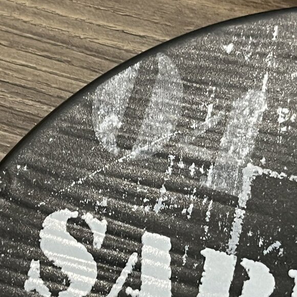 Set Of 4 Williams-Sonoma Black Vineyard Slate Appetizer Plates Wine Themed - Picture 7 of 16